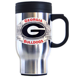 College Travel Mug - Georgia Bulldogs