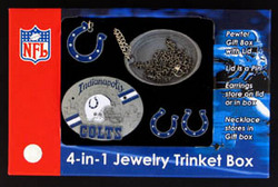 4 in 1 NFL Trinket Box - Indianapolis Colts