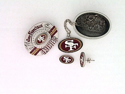 4 in 1 NFL Jewelry Box - San Francisco 49ers