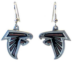 NFL Dangle Earrings - Atlanta Falcons