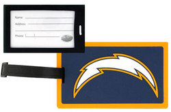 NFL Luggage Tag -  San Diego Chargers