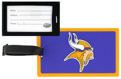 NFL Luggage  Tag -  Minnesota Vikings