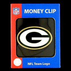 Large Logo Money Clip - Green Bay Packers