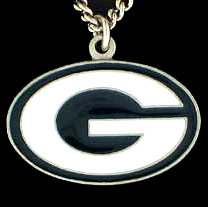 NFL Logo Necklace - Green Bay Packers