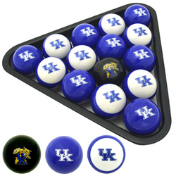 Kentucky Wildcats Officially Licensed Billiard Balls by Frenzy Sports