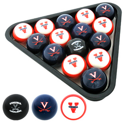 Virginia Cavaliers Officially Licensed NCAA Billiard Balls by Frenzy Sports