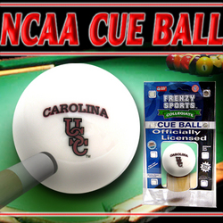South Carolina Gamecocks Officially Licensed Billiards Cue Ball by Frenzy Sports