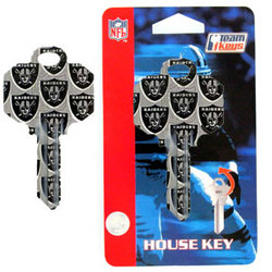 Schlage NFL House Key - Oakland Raiders