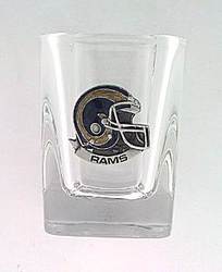 Square Shooter - NFL Pewter Emblem Rams