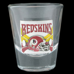 Washington Redskins - Round NFL Shot Glass