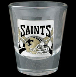 New Orleans Saints - Round NFL Shot Glass