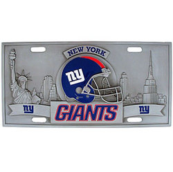 New York Giants - 3D NFL License Plate