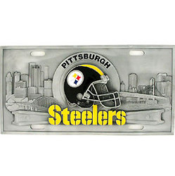 Pittsburgh Steelers - 3D NFL License Plate