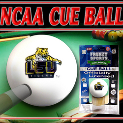 LSU Tigers Officially Licensed Billiards Cue Ball by Frenzy Sports