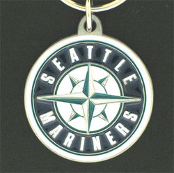 Zinc Team Logo Key Ring - Mariners