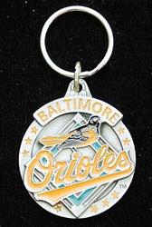 Team Logo Key Ring - Orioles