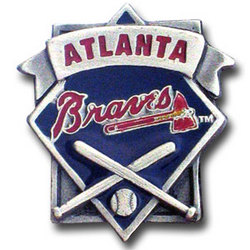 Team Design MLB Pin - Atlanta Braves