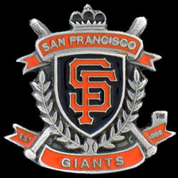 Team Crest MLB Pin - San Francisco Giants