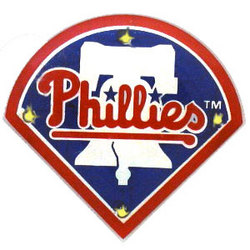 MLB Flashing Pin/Pendant - Philadelphia Phillies