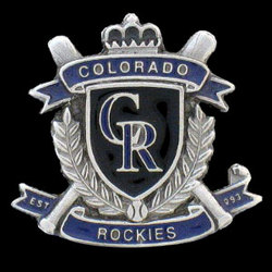 Team Crest MLB Pin - Colorado Rockies