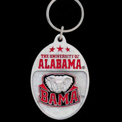 NCAA Team Logo Key Ring - Alabama Crimson Tide