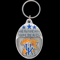 NCAA Team Logo Key Ring - Kentucky Wildcats