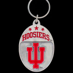 NCAA Team Logo Key Ring - Indiana Hoosiers