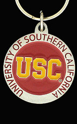 NCAA Team Logo Key Ring -  USC Trojans