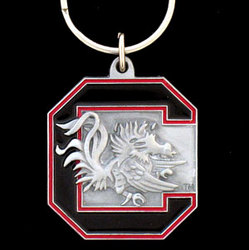 NCAA Team Logo Key Ring - South Carolina Gamecocks