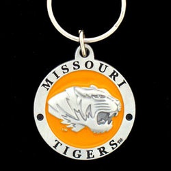 NCAA Team Logo Keyring - Missouri Tigers