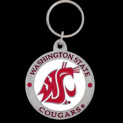 NCAA Team Logo Key Ring - Washington State Cougars