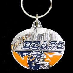 NFL Team Design Key Ring - Chicago Bears