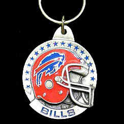 NFL Team Helmet Key Ring - Buffalo Bills