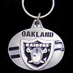 NFL Design Key Ring - Oakland Raiders
