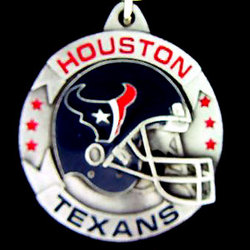 NFL Helmet Key Ring - Houston Texans