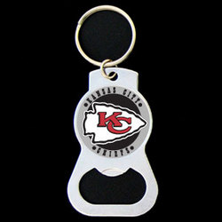 NFL Bottle Opener Key Ring - Kansas City Chiefs