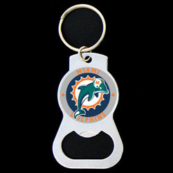 NFL Bottle Opener Key Ring - Miami Dolphins