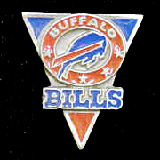 Team Design 3rd Ed. NFL Pin - Buffalo Bills