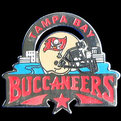 Glossy NFLTeam Pin - Tampa Bay Buccaneers
