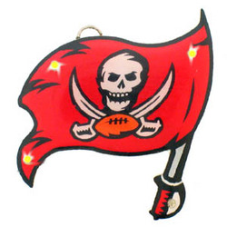 Flashing NFL Pin/Pendant - Tampa Bay Buccaneers