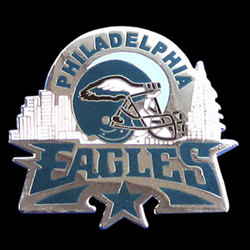 Glossy NFL Team Pin - Philadelphia Eagles