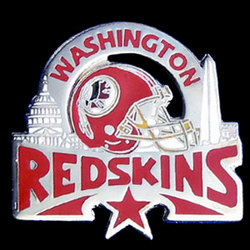 Glossy NFL Team Pin - Washington Redskins