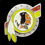 NFL Team Logo Pin - Washington Redskins