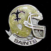 NFL Team Helmet Pin - New Orleans Saints