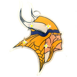Flashing NFL Pin/Pendant - Minnesota Vikings