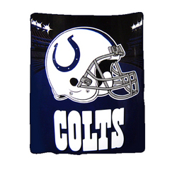 Indianapolis Colts Micro-Rascel NFL Throw (Stadium Series) by Northwest (50""x60"")