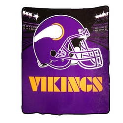 Minnesota Vikings Micro-Rascel NFL Throw (Stadium Series) by Northwest (50""x60"")