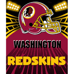 Washington Redskins Fleece NFL Blanket (Shadow Series) by Northwest (50""x60"")