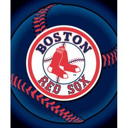 Boston Red Sox Fleece MLB Blanket (Flashball Series) by Northwest (50""x60"")